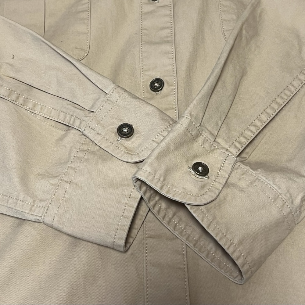Ralph Lauren Tan Shirt Dress with Tie Waist - Picture 8 of 11